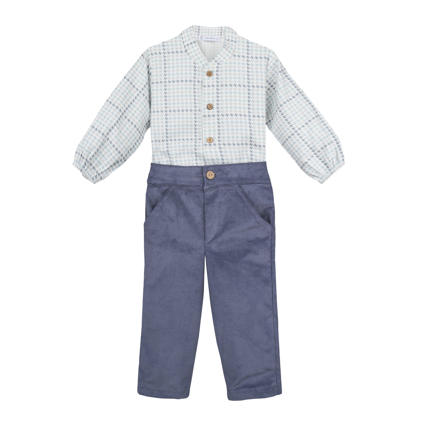 SET DE PANTALÓN "GENIL" COLOR AZUL.